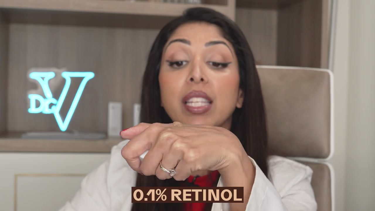 @vanitarattan reviewing Skincare by Dr V Antioxidant Power Serum at 03:19 in a YouTube Shorts video