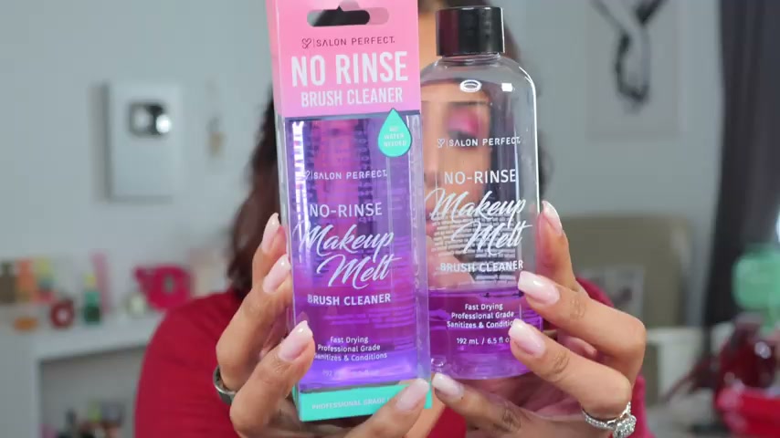 No Rinse Makeup Brush Cleaner Solution