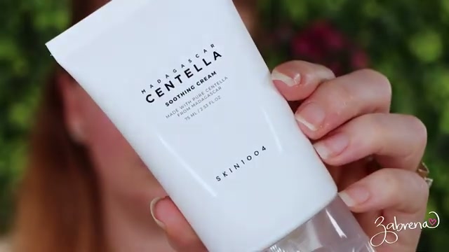 @zabrena reviewing SKIN1004 Madagascar Centella Soothing Cream at 07:09 in a YouTube Shorts video
